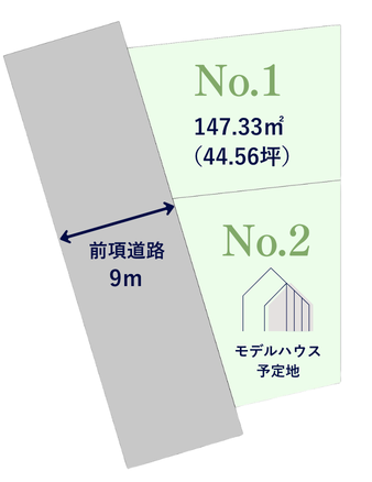【新規分譲】【建築条件付分譲地】宇都宮市中戸祭1丁目分譲地