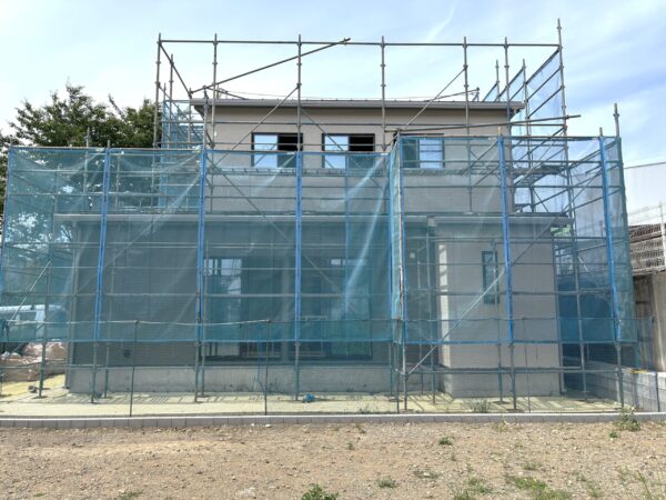 鹿沼市東町建売住宅の工事進捗